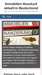 Mobile Screenshot of immobilien-hauskauf.com